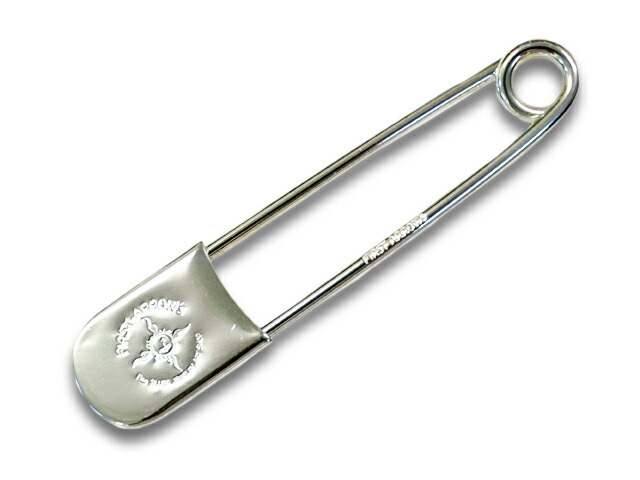 【FIRST ARROW\u0027s/ファーストアローズ】「Large Safety Pins/ラージセーフティーピンズ」(O-232)(原住民/北米インディアン/宝飾品/お手てお手伝いさん/しろがね色/ゴールド/アメカジ/ハーレー/付属物/差し上げ物/ホイールズアパレル/WOLF PACK/狼容器に並べる)