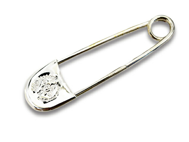 【FIRST ARROW\u0027s/ファーストアローズ】「Medium Safety Pins/ミディアムセーフティーピンズ」(O-237)(原住民/北米インディアン/宝飾品/お手てお手伝いさん/しろがね色/ゴールド/アメカジ/ハーレー/付属物/差し上げ物/ホイールズアパレル/WOLF PACK/狼容器に並べる)
