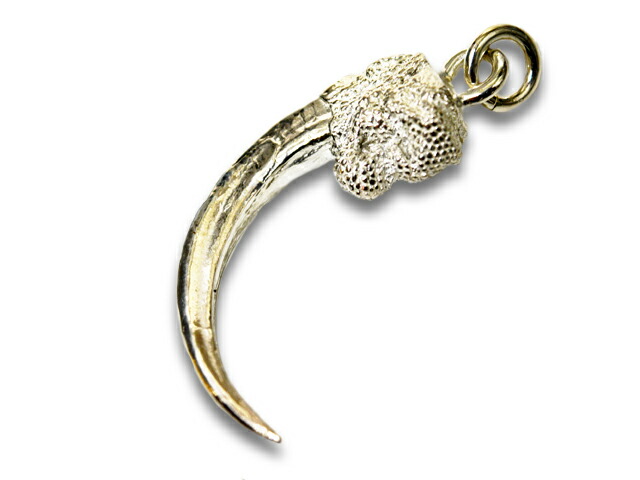 【FIRST ARROW\u0027s/ファーストアローズ】「Large Eagle Claw”Right”/ラージイーグルクロウ”右向き”」(P-026R)(先住民/北米インディアン/宝飾品/御手々お手伝いさん/しろがね色/ゴールド/アメカジ/ハーレー/付属物/差し上げ物/WOLF PACK/狼容器に並べる) メンズジュエリー・アクセサリー-ジュエリー・アクセサリー-ペンダントトップ
