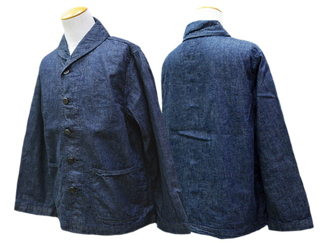 【FULLCOUNT/フルカウント】2026SS「USN Shawl Collar Denim Coverall/USNショールカラーデニムカバーオール」(2052-1) (デニム/ジーンズ/インディゴ/アメカジ/ハーレー/ホットロッド/Gジャン/WOLF PACK/ウルフパック)