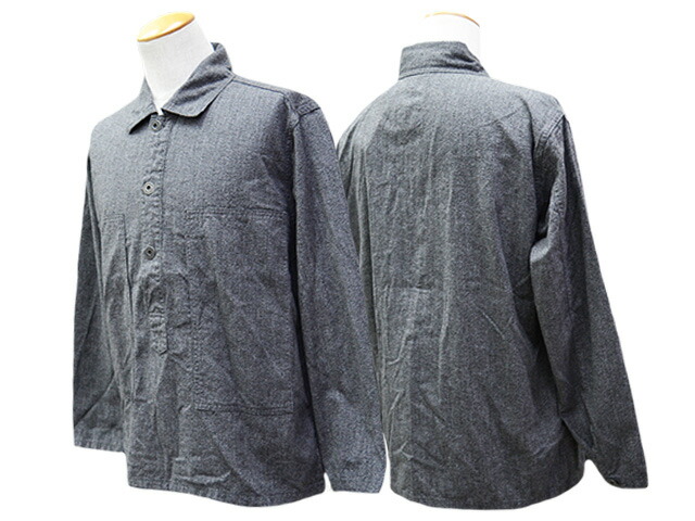 【FULLCOUNT/盛りだくさんかぞえ上げる】2026SS「US Army Covert Chambray Pullover Shirt/USアーミーコバートシャンブレープルオーバーシャツ」(4097-2)(ジーンズ/デニム/インディゴ/アメカジ/ハーレー/熱っぽい極点/ミリタリー/WOLF PACK/狼風呂敷き包み)