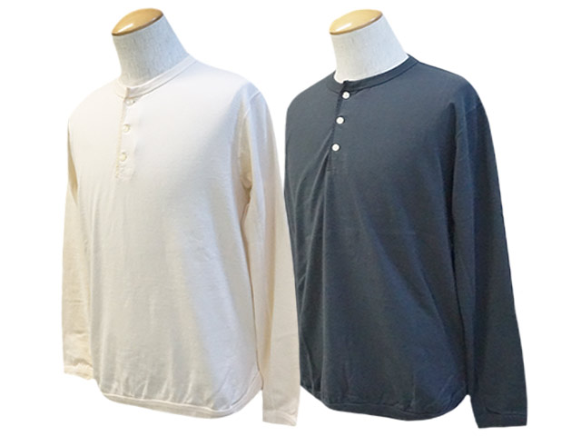 全2色【FULLCOUNT/盛りだくさんかぞえ上げる】「Flat Seam Heavy Weight Henry L/S Tee/フラットシームヘビーウェイトヘンリーロングスリーブTee」(5222LH)(ジーンズ/デニム/アメカジ/ハーレー/熱っぽい極点/ミリタリー/WOLF PACK/狼容器に並べる)