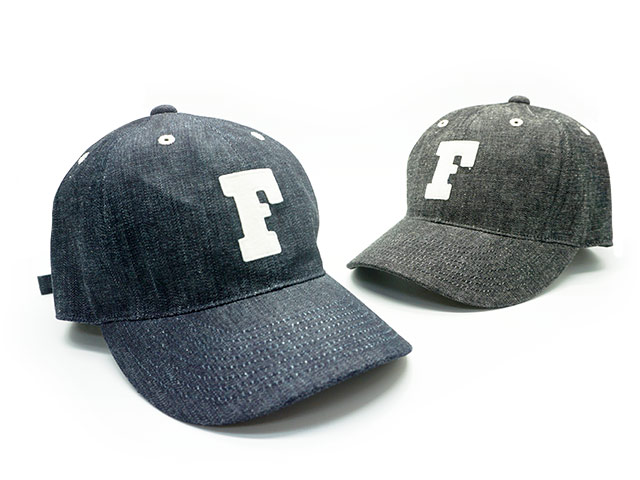 Fロゴ刺繍ダークグレーキャップ・フルカウント Fロゴ刺繍ダークグレーキャップ・フルカウント
