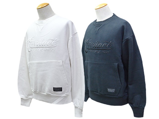 全2色【EVILACT/イーブルアクト】2025AW「Heavy Sweat Crew/ヘビースウェットクルー」(EA25-ACT2-T01)(GOODSPEED equipment/グッドスピードイクイップメント/ハーレー/バイ鉄道車両/差し上げ物/アメカジ/熱っぽい極点/クリーヴァ/WOLF PACK/狼容器に並べる)