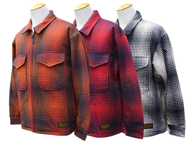 全3色【EVILACT/イーブルアクト】2025AW「Check Padded Jacket/チェックパデッドジャケット」(EA25-ACT2-S02) (GOODSPEED equipment/グッドスピードイクイップメント/ハーレー/バイカー/アメカジ/ホイールズアパレル/ホットロッド/チョッパー/WOLF PACK/ウルフパック)