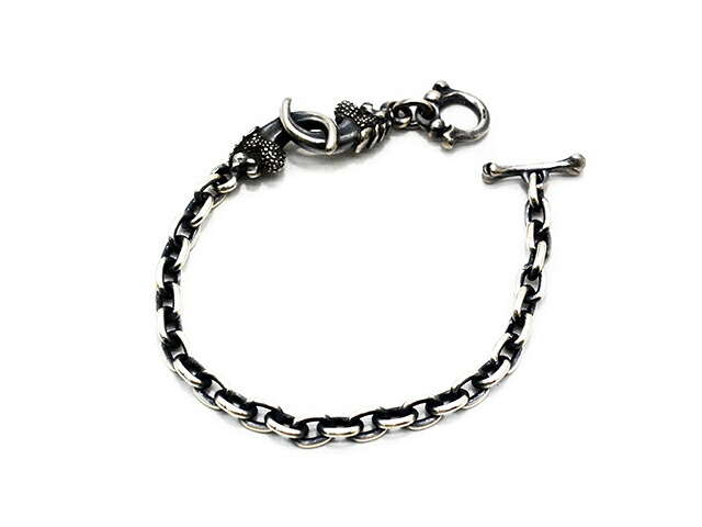 【MAD CULT/マッドカルト】「One Eagle Claw Bracelet/ワンイーグルクロウブレスレット」(B-44)(Silver925/Brass/佩び物/宝飾品/差し上げ物/バイ鉄道車両/ハーレー/熱っぽい極点/アメカジ/お手々お手伝いさん/ホイールズアパレル/WOLF PACK/狼風呂敷き包み)
