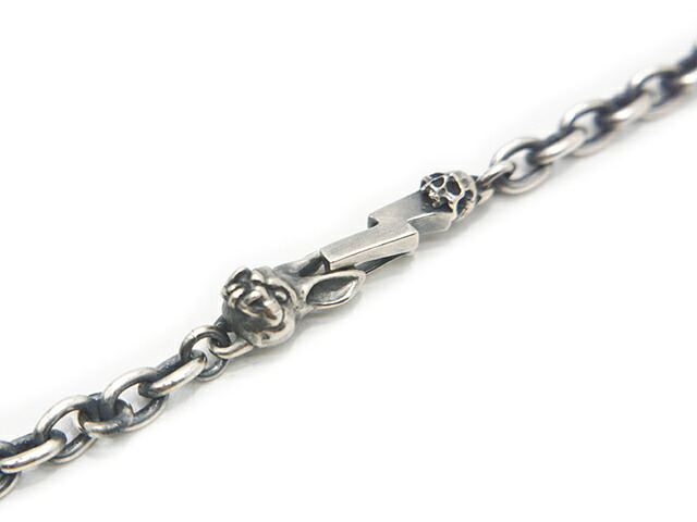 【MAD CULT/マッドカルト】「5.3 Beans Punish Necklace Chain/5.3ビーンズパニッシュネックレスチェーン」(NC-11)(Silver925/付属品/宝飾品/差し上げ物/ハーレー/熱っぽい極点/アメカジ/御手々御手伝いさん/ホイールズアパレル/WOLF PACK/狼容器に並べる)