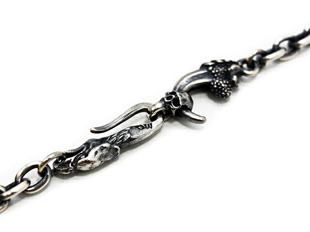 【MAD CULT/マッドカルト】「5.3 Beans Predation Necklace Chain/5.3ビーンズプレデイションネックレスチェーン」(NC-15)(Silver925/佩び物/宝飾品/差し上げ物/バイ鉄道車両/ハーレー/熱っぽい極点/アメカジ/お手々お手伝いさん/WOLF PACK/狼風呂敷き包み)