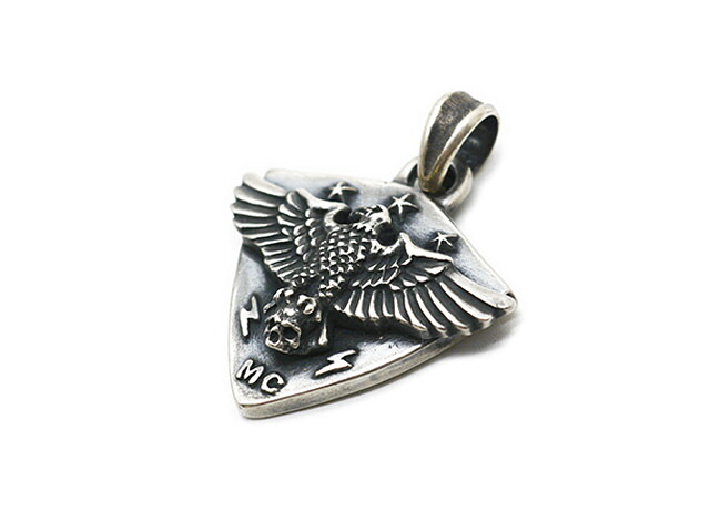【MAD CULT/マッドカルト】「FTF Shield Pendant Top/FTFシールドペンダントトップ」(PT-111)(Silver925/Brass/アクセサリー/ジュエリー/プレゼント/バイカー/ハーレー/ホットロッド/アメカジ/ハンドメイド/ホイールズアパレル/WOLF PACK/ウルフパック)｜WOLF PACK店 32,175円