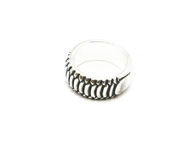 【MAD CULT/マッドカルト】「Jabara Ring/ジャバラリング」(R-38)(Silver925/Brass/アクセサリー/ジュエリー/指輪/プレゼント/バイカー/ハーレー/ホットロッド/アメカジ/ハンドメイド/ホイールズアパレル/WOLF PACK/ウルフパック)|WOLF PACK店