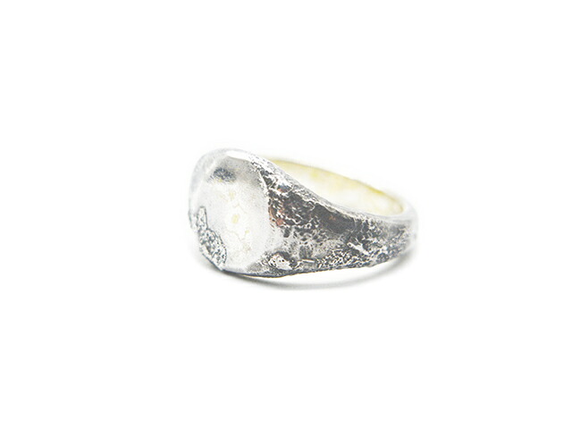 【MAD CULT/マッドカルト】「Rough Out Hill Ring/ラフアウトヒルリング」(R-55)(Silver925/Brass/アクセサリー/ジュエリー/指輪/プレゼント/バイカー/ハーレー/ホットロッド/アメカジ/ハンドメイド/ホイールズアパレル/WOLF PACK/ウルフパック)｜WOLF PACK店