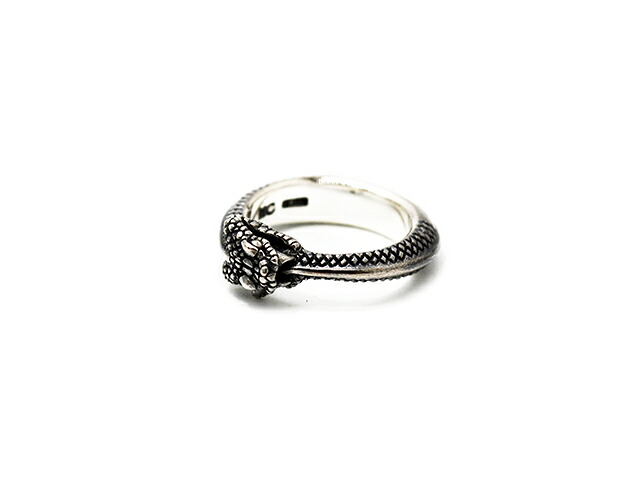 【MAD CULT/マッドカルト】「Brainwashing Snake Ring”2”/ブレインウォッシングスネークリング”2”」(R-87) (Silver925/アクセサリー/ジュエリー/指輪/プレゼント/ハーレー/ホットロッド/アメカジ/ハンドメイド/ホイールズアパレル/WOLF PACK/ウルフパック)
