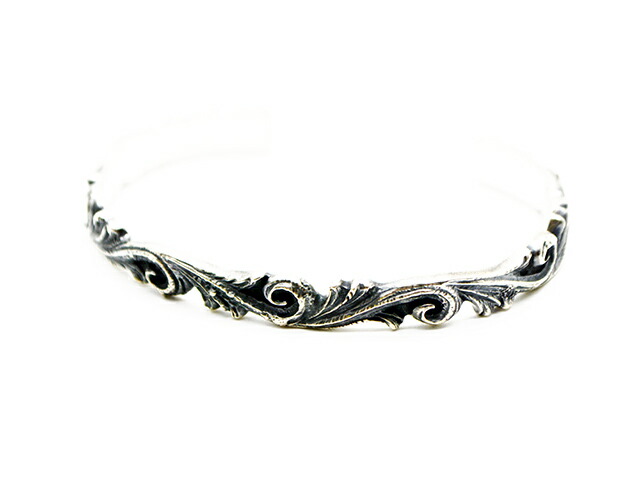 【MAD CULT/マッドカルト】「Old Arabesque Bangle/オールドアラベスクバングル」(B-27) (Silver925/アクセサリー/ジュエリー/プレゼント/バイカー/ハーレー/ホットロッド/アメカジ/ハンドメイド/WOLF PACK/ウルフパック) 38,610円