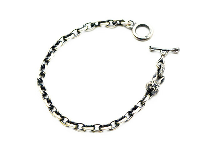 【MAD CULT/マッドカルト】「One Evil Rabbit Bracelet/ワンイービルラビットブレスレット」(B-34) (Silver925/アクセサリー/ジュエリー/プレゼント/バイカー/ハーレー/ホットロッド/アメカジ/ハンドメイド/WOLF PACK/ウルフパック)