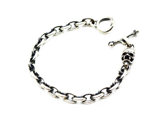 【MAD CULT/マッドカルト】「One Snale Bracelet/ワンスネイルブレスレット」(B-37)(Silver925/佩び物/宝飾品/差し上げ物/バイ鉄道車両/ハーレー/熱っぽい極点/アメカジ/お手々お手伝いさん/WOLF PACK/狼風呂敷き包み)