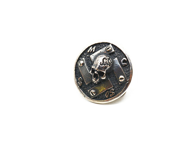 【MAD CULT/マッドカルト】「N Cinema Concho/Nシネマコンチョ」(OT-06)(Silver925/Brass/添え物/宝飾品/差し上げ物/バイ鉄道車両/ハーレー/熱っぽい極点/アメカジ/御手手お手伝いさん/WOLF PACK/狼容器に並べる)