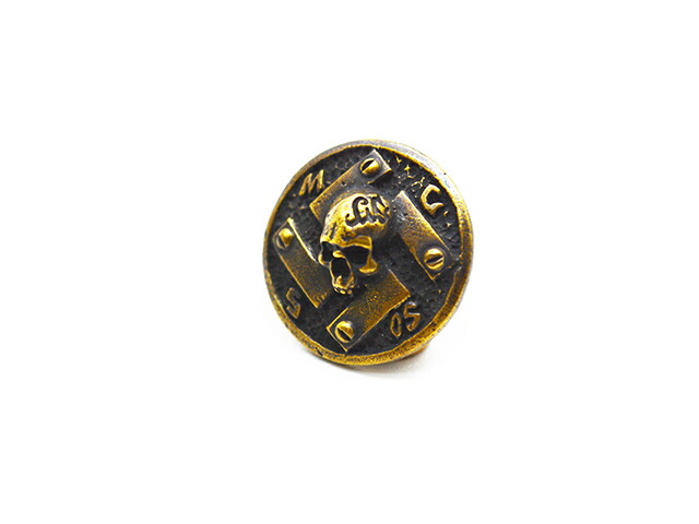 【MAD CULT/マッドカルト】「N Cinema Concho/Nシネマコンチョ」(OT-07) (Silver925/Brass/アクセサリー/ジュエリー/プレゼント/バイカー/ハーレー/ホットロッド/アメカジ/ハンドメイド/WOLF PACK/ウルフパック) 6,424円