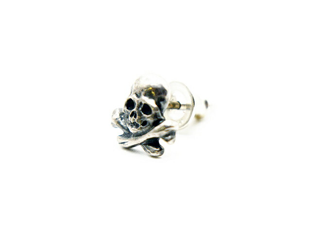 【MAD CULT/マッドカルト】「Cory Bone Pierce/コーリーボーンピアス」(P-24) (Silver925/アクセサリー/ジュエリー/プレゼント/バイカー/ハーレー/ホットロッド/アメカジ/ハンドメイド/WOLF PACK/ウルフパック)