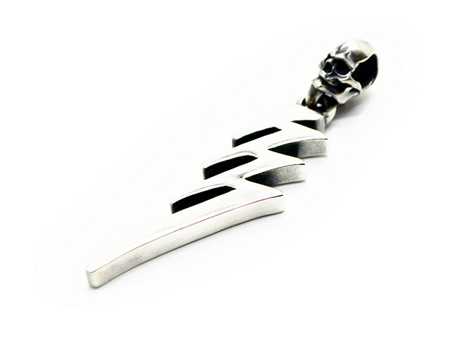 【MAD CULT/マッドカルト】「Large 777 Lightning SB Pendant Top/ラージ777雷火SBシャンデリヤいの一番」(PT-93)(Silver925/佩び物/宝飾品/差し上げ物/バイ鉄道車両/ハーレー/熱っぽい極点/アメカジ/お手々お手伝いさん/WOLF PACK/狼風呂敷き包み)