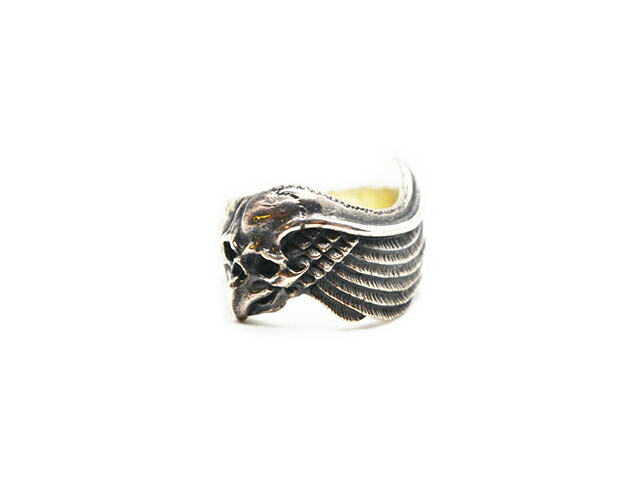 【MAD CULT/マッドカルト】「The End Creature Ring/ジエンドクリーチャーリング」(R-49)(Silver925/アクセサリー/ジュエリー/プレゼント/バイカー/ハーレー/ホットロッド/アメカジ/ハンドメイド/WOLF PACK/ウルフパック)|WOLF PACK店