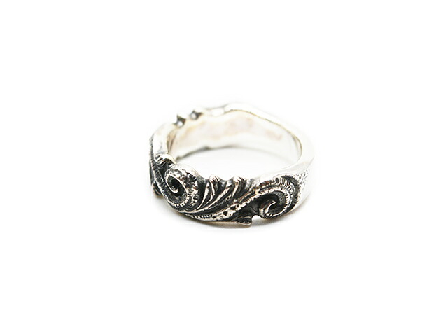 【MAD CULT/マッドカルト】「Old Arabesque Ring/オールドアラベスクリング」(R-53) (Silver925/アクセサリー/ジュエリー/プレゼント/バイカー/ハーレー/ホットロッド/アメカジ/ハンドメイド/WOLF PACK/ウルフパック)