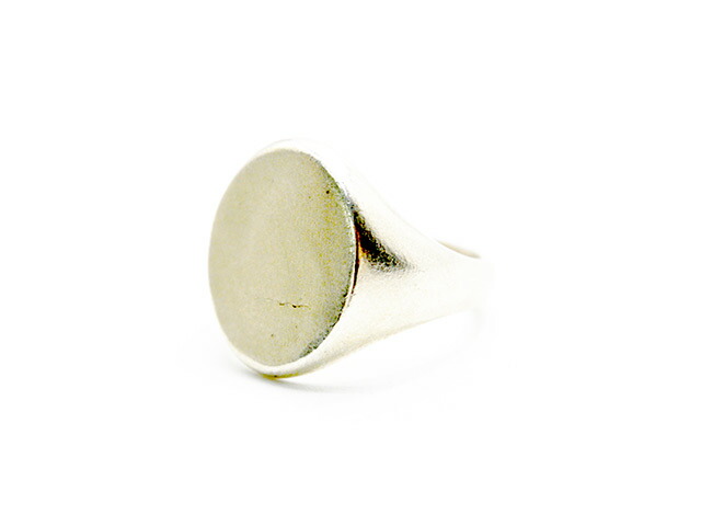 【MADE IN CALIFORNIA/メイドインカリフォルニア】「Signet Ring/シグネットリング」(USAはたご屋界面/アメカジ/ミリタリー/アウトドア/ジーンズ/ハーレー/熱っぽい極点/差し上げ物/WOLF PACK/狼容器に並べる)