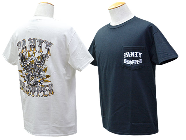 全2色【PANTY DROPPER/パンティードロッパー】2025SS「BURST S/S Tee/バーストショートスリーブTee」(ホイールズアパレル/アメカジ/ハーレー/バイ鉄道車両/自動二輪車/クリーヴァ/ボバー/カスタム/熱っぽい極点/WOLF PACK/狼容器に並べる)