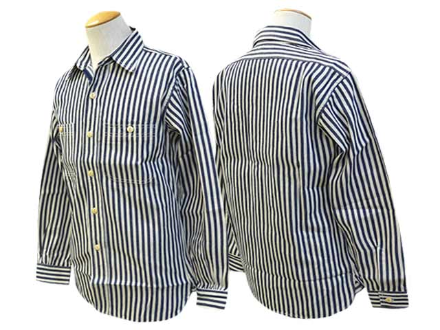 【MISTER FREEDOM/ミスターフリーダム】2025SS「Workman Shirts&rdquo;Hickory Stripe&rdquo;/ワークマンシャツ&rdquo;ヒッコリーストライプ&rdquo;」(SC29470)(東洋/SUGAR CANE/シュガーケーン/SUN SURF/サンサーフ/アメカジ/ハーレー/WOLF PACK/ウルフパック)｜WOLF PACK店