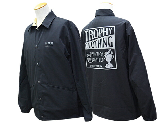 Trophy Clothing 黒 ナイロンジャケット MONOCHROME” LEVEL4 WIND BREAKER - TROPHY GENERAL STORE KANAZAWA