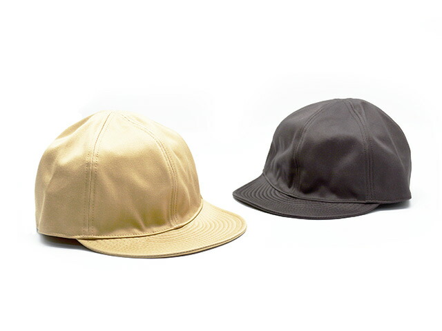 TROPHY CLOTHING レザー キャップ トロフィークロージング】 ステアハイドレザー メカニック