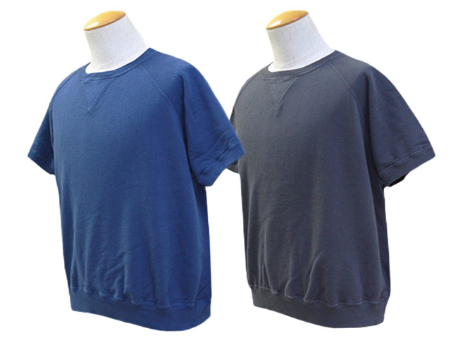 全2色【TWO MOON/トゥームーン】「V-gusset S/S Sweatshirts/Vガゼットショートスリーブスウェットシャツ」(10312) (ホイールズアパレル/アメカジ/ミリタリー/アウトドア/ハーレー/ホットロッド/WOLF PACK/ウルフパック)