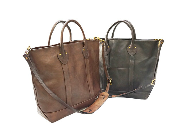 全2色【vasco/ヴァスコ】「Leather Boat Tote Bag/レザーボートトートバッグ」(VS-264TL)(グランメゾン東京/ハーレー/バイカー/アメカジ/ホットロッド/レザークラフト/鞄/バッグ/プレゼント/WOLF PACK/ウルフパック)｜WOLF PACK店