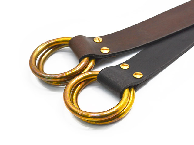 全2色【vasco/ヴァスコ】「Leather Ring Belt/レザーリングベルト」(VS-600) (グランメゾン東京/ハーレー/バイカー/アメカジ/ホットロッド/レザークラフト/WOLF PACK/ウルフパック)