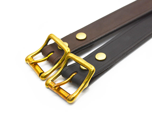 全2色【vasco/ヴァスコ】「Leather Garrison Belt”Narrow”/レザーギャリソンベルト”ナロー”」(VS-603) (グランメゾン東京/ハーレー/バイカー/アメカジ/ホットロッド/レザークラフト/WOLF PACK/ウルフパック)