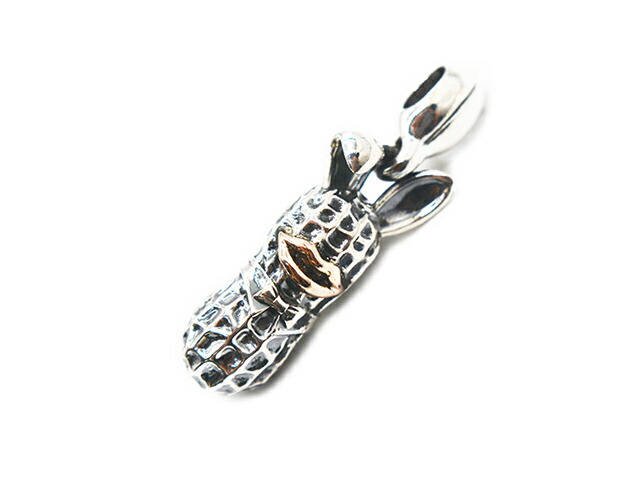 【Peanuts&Co/ピーナッツカンパニー】「Medium Bunny Peanuts Pendant Top/ミディアムバニーピーナッツペンダントトップ」(Silver925×K10PG) (ピーナッツアンドコー/アクセサリー/ジュエリー/アメカジ/プレゼント/ホイールズアパレル/WOLF PACK/ウルフパック)