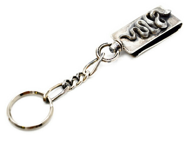 【Peanuts\u0026Co/南京豆相手】「Snake Clip Type Key Chain/スネーククリップタイプキーチェーン」(Silver925)(ピーナッツアンドコー/佩び物/宝飾品/アメカジ/熱っぽい極点/ハーレー/差し上げ物/ホイールズアパレル/WOLF PACK/狼風呂敷き包み)