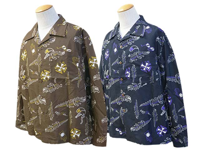 全2色【RED TAiL/レッドテイル】2024SS「WiLD DRAGON L/S Shirts/ワイルドドラゴンロングスリーブシャツ」(RKK-464) (ViSE CLOTiNG/バイスクロージング/ハーレー/ホイールズアパレル/アメカジ/ホットロッド/WOLF PACK/ウルフパック) 17,710円