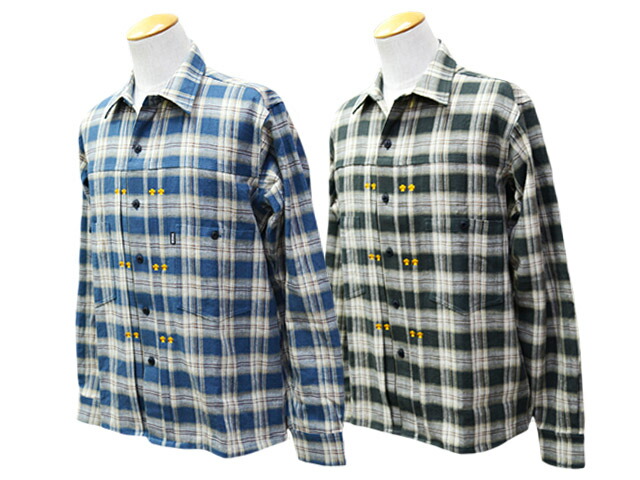 全2色【RED TAiL/レッドテイル】2026SS「Cross Check L/S Shirts/クロスチェックロングスリーブシャツ」(RKK-507)(ViSE CLOTiNG/バイスクロージング/バイス/名古屋/バイカー/ハーレー/ホイールズアパレル/アメカジ/ホットロッド/WOLF PACK/ウルフパック)|WOLF PACK店