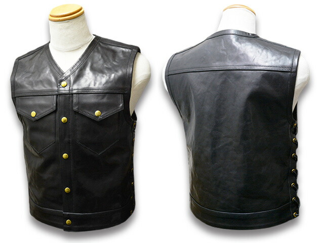 最大80％オフ！ Motorcycle Club Vest”Type G” モーターサイクルクラブベスト”タイプG” <br><br> ハーレー  バイカー アメカジ レザークラフト ホットロッド プレゼント 財布 WOLF PACK ウルフパック