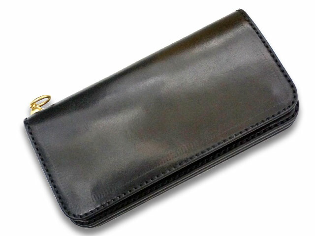 【WOLF PACK/狼風呂敷き包み】×【TISS CUSTOM LEATHERS/ティスカスタムレザーズ】「Plain Wallet/プレーンウォレット」(ハーレー/バイ鉄道車両/アメカジ/なめし革手工芸品/熱っぽい極点/差し上げ物/札入れ/WOLF PACK/狼風呂敷き包み)