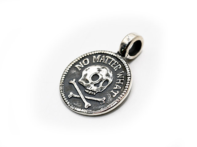 【HΦS/エイチファイエス】「NO MATTER WHAT PENDANT/ノーマターワットペンダント」(25HS-PDSK001-SV925) (galcia/ガルシア/UNCHANGING LOVE/アンチェンジングラブ/POP EYES/ポップアイズ/アメカジ/ホットロッド/WOLF PACK/ウルフパック)