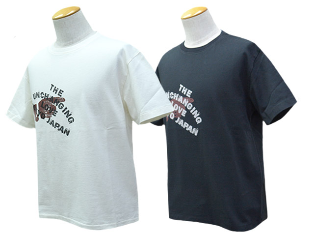 全2色【UNCHANGING LOVE/アンチェンジングラブ】2026SS「THE HAND SIGN Tee/ザ・ハンドサインTee」(26SS-UCL-010) (MONSTOR TIMES/モンストアタイムズ/POP EYES/ポップアイズ/アメカジ/ホットロッド/ハーレー/WOLF PACK/ウルフパック)