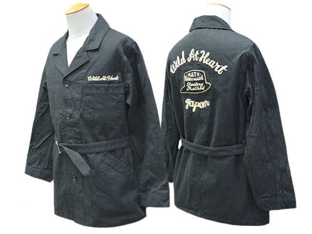【WILD AT HEART/ワイルドアットハート】2025AW「Shop Jacket”TRADE MARK”/ショップジャケット”トレードマーク”」(8253006) (UNCHANGING LOVE/POP EYES/ポップアイズ/MONSTOR TIMES/モンストアタイムズ/アメカジ/ウルフパック)