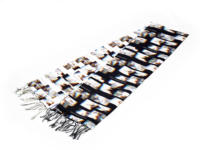 全2色【UNCHANGING LOVE/アンチェンジングラブ】2026SS「Lover's Lips Stole/ラバーズリップスストール」(26SS-UCL-005)(MONSTOR TIMES/モンストアタイムズ/POP EYES/ポップアイズ/アメカジ/ホットロッド/ハーレー/WOLF PACK/ウルフパック)｜WOLF PACK店