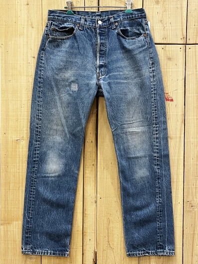 楽天市場】【中古】超激ヒゲ リーバイス501XX 復刻 90S 赤耳 日本製