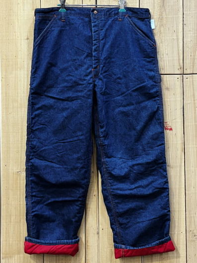 【中古】極上品 ペインターパンツ 古着 ライナー ワンウォッシュ 70S MONTOGOMERY WARD モンゴメリーワード W38×L30