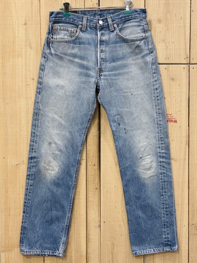 【中古】激ヒゲ リーバイス501 古着 LEVIS501 90S MADE IN USA W30×L29 膝裏クモノス 米国製 21,384円