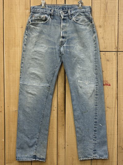【中古】激レア 赤耳 リーバイス501 古着 LEVIS501 80S MADE IN USA W32×L31 米国製
