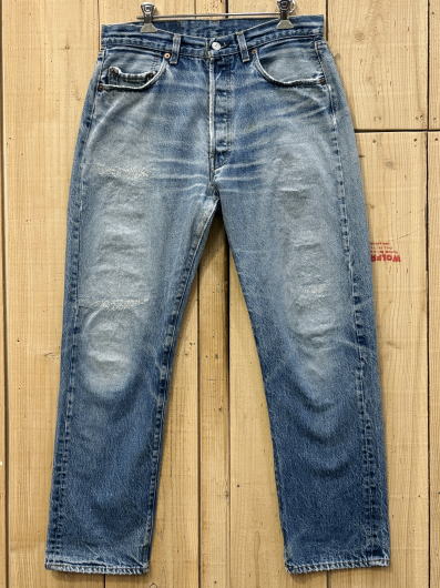 【中古】激ヒゲ リーバイス501 古着 LEVIS501 ハチマル インサイドシングル 80S MADE IN USA W33×L29 膝裏クモノス 27,302円