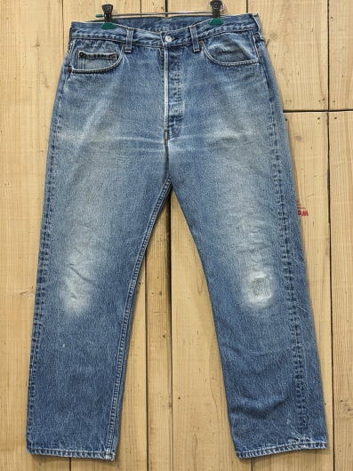 【中古】リーバイス501 古着 ハチマル CAREスタンプパッチ ヒゲ LEVIS501 80S MADE IN USA W34×L28 米国製 20,878円
